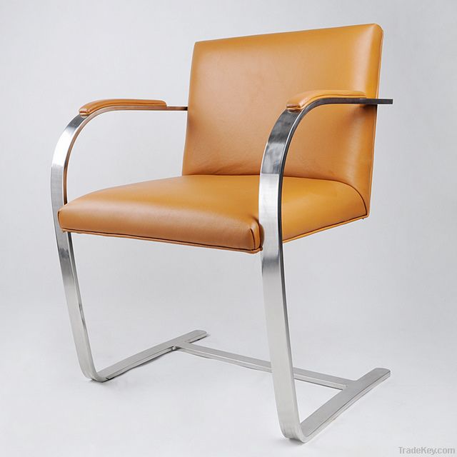 Knoll flat bar brno dining armchair