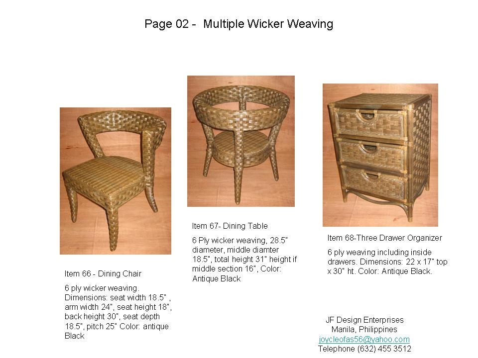 Multiple Wicker Weaving