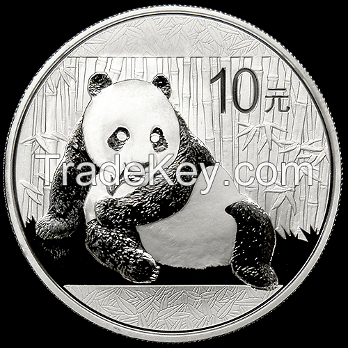 Silver China Panda 1 ounce coin