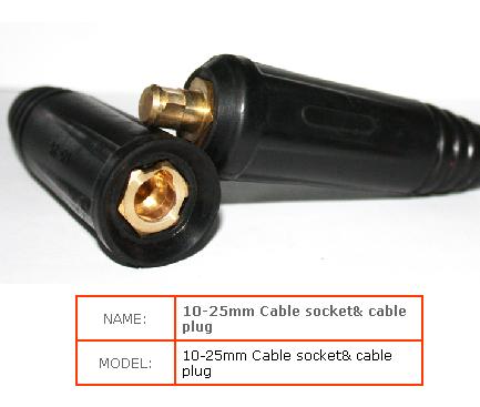 10-25mm Cable socket&amp; cable plug