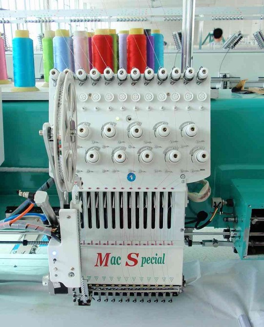 single sequin embroidery machine