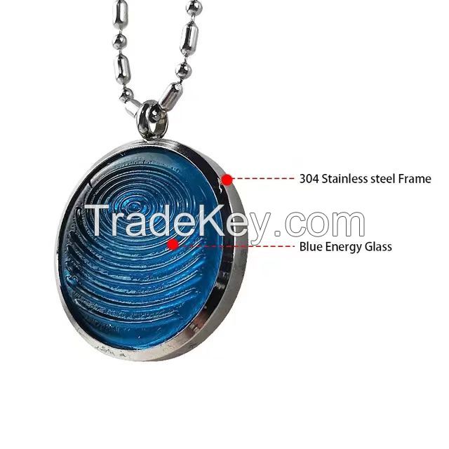 Energy Health Bio Disc Chi Pendant Necklace Apha spin Chi necklace