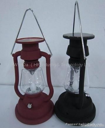 7led Dynamo&Solar Power Camping Lantern