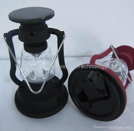 7led Dynamo&Solar Power Camping Lantern