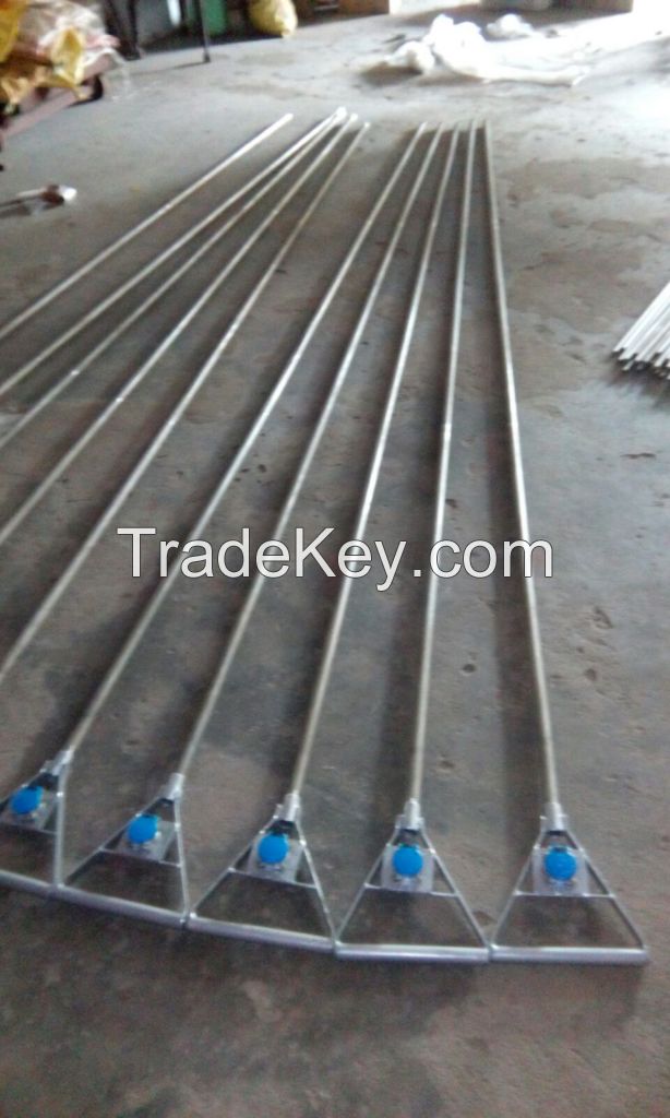 Lance assembly for Thermocouple Tips for molten metal temperature.