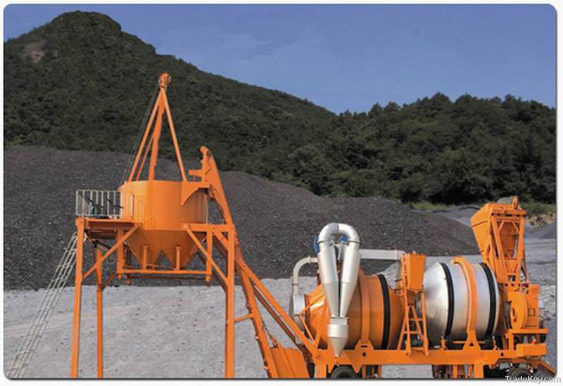 Double Drum Mobile Asphalt Mixing Plant