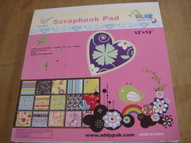 Scrapbook Paper Pad