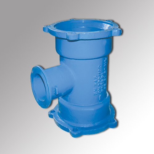 Ductile cast iron pipe fittings