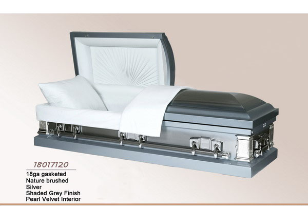 Metal casket