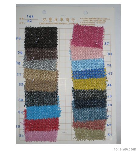 shoes material, Colorful PP straw fabric for handbags, PP fabric