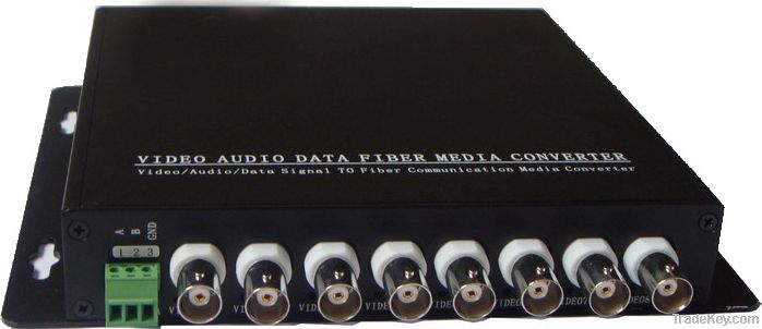 1-16channels Fiber optic video converter