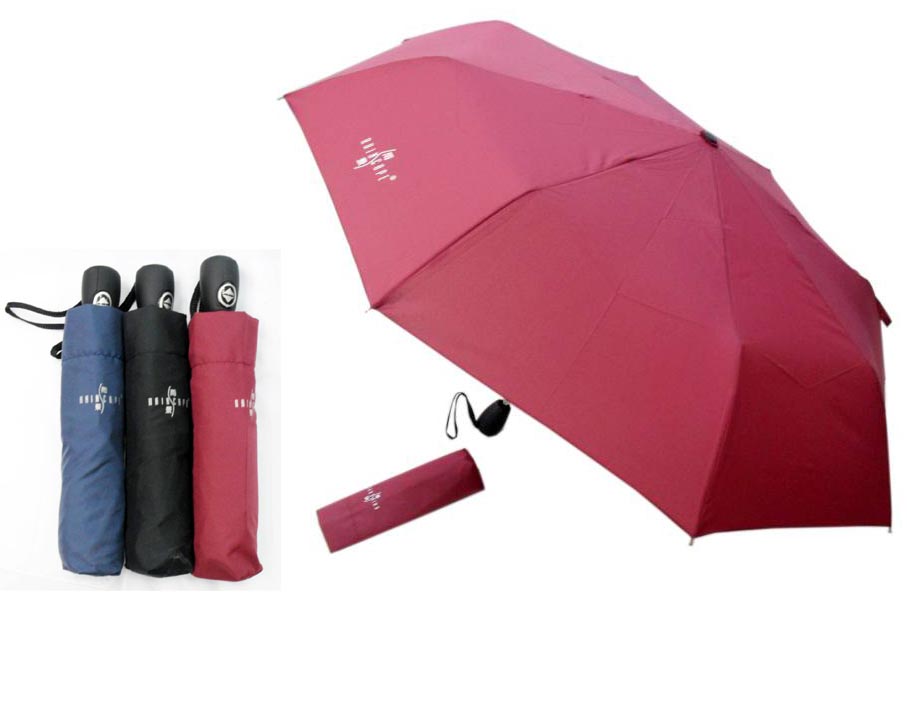 21&quot;x8k 3 section auto &amp; close umbrella