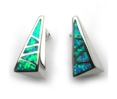 Fashion opal 925 silver earring 22OP0003