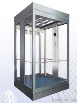 glass/sightseeing/panoramic elevator