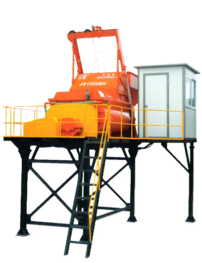 Double-Horizontal Axle Compulsory Concrete Mixer