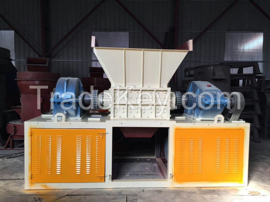 2016 Hot Sale 45KW*2 shredder used for shredding RDF derivatives