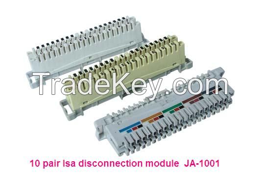 Disconnection IDC Modules 10 Pair LSA Profile