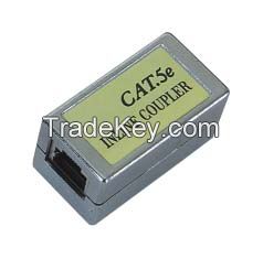 CAT5E STP RJ45 180 degree lnline Coupler (Keystone Jack)   JA-7009S