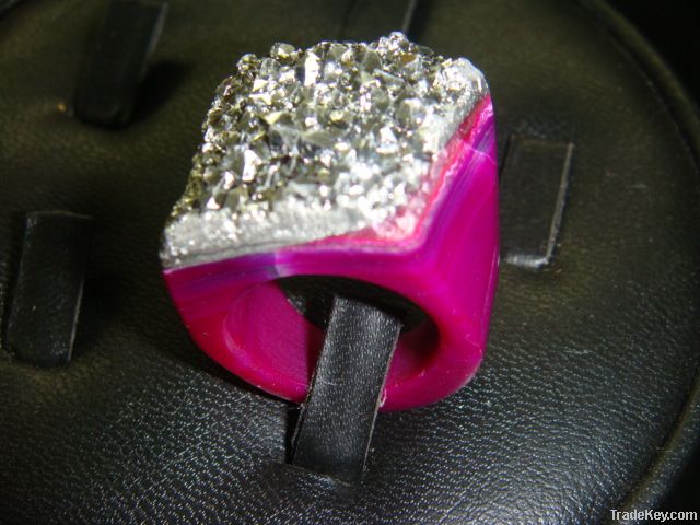 Coating  drusy  ring