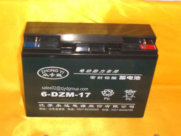 electric bicycle battery