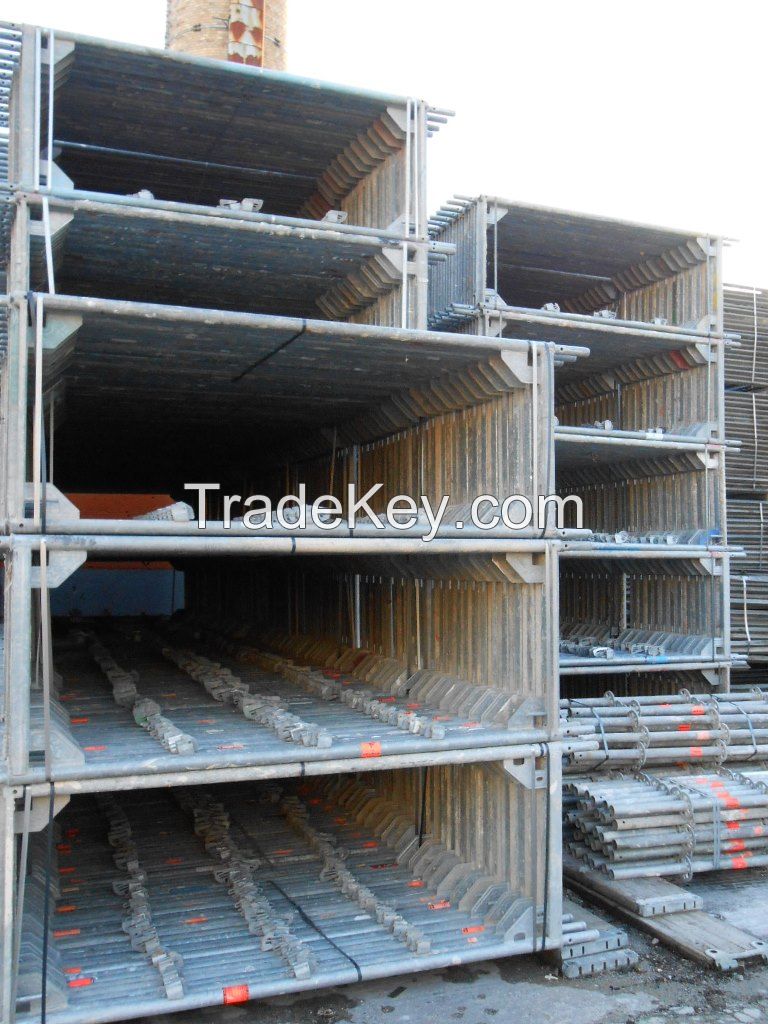 2000 sqm Scaffolding Layher Speedy scaff used