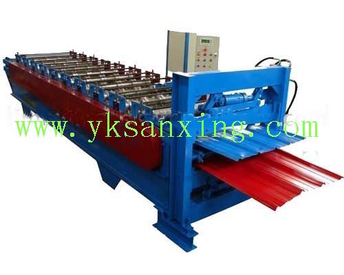 Flat Sheet Corrugated Roll forming machine