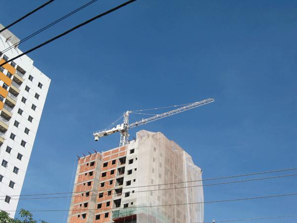 Inner Climbing Tower Crane