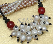 freshwater pearl necklace for party