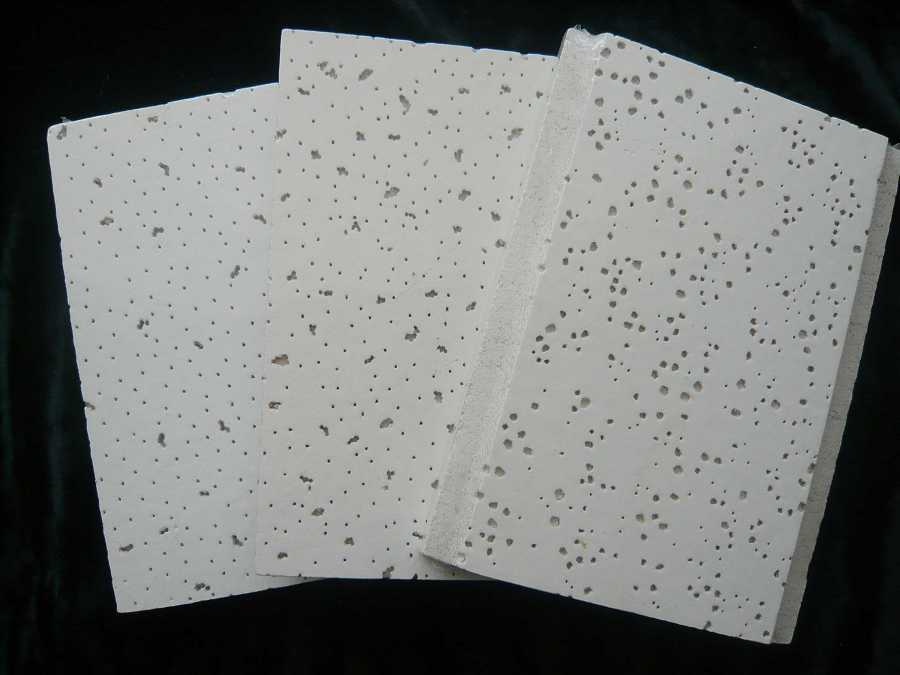 acoustic mineral fiber ceiling tile