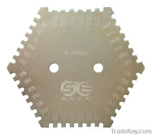 Hexagonal Wet Film gauge