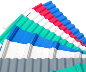 aluminium wave-shaped sheet