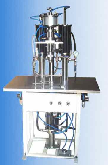 spray aerosol filling machine