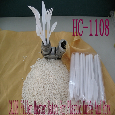 calcium carbonate filler masterbatch for plastic fork&amp;knife