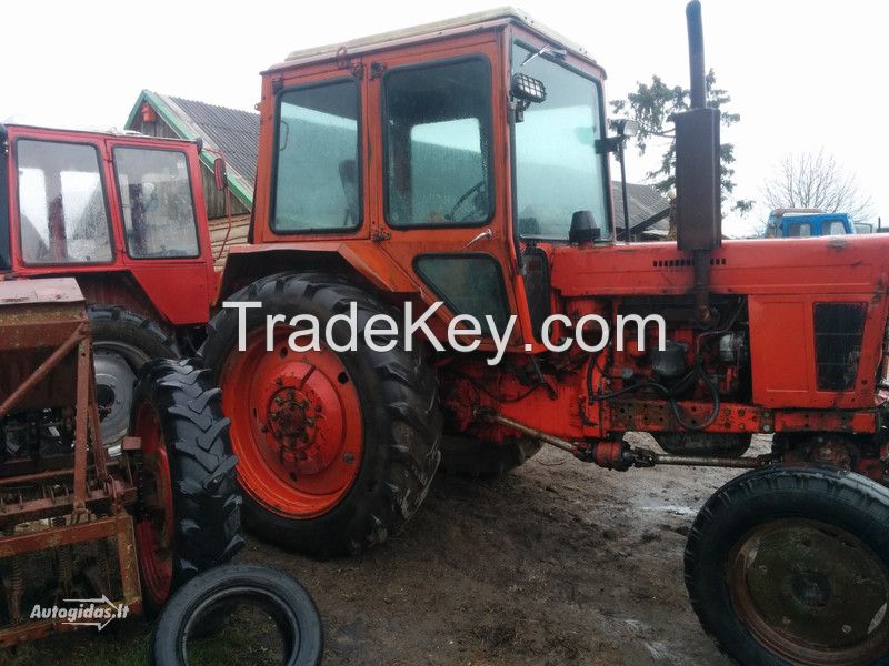 Used farm tractors MTZ-Belarus from 80 to 110 hp.