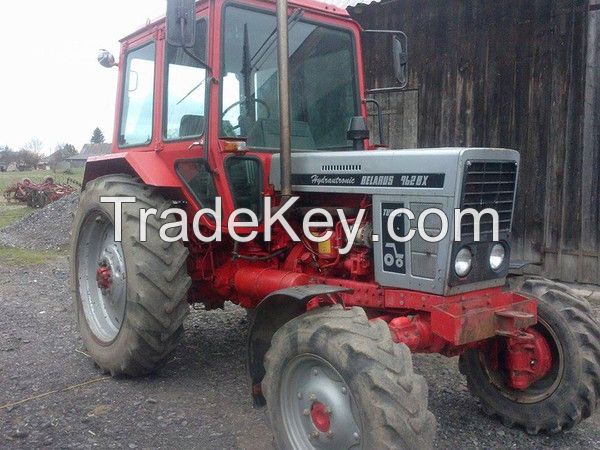 Used farm tractors MTZ-Belarus from 80 to 110 hp.