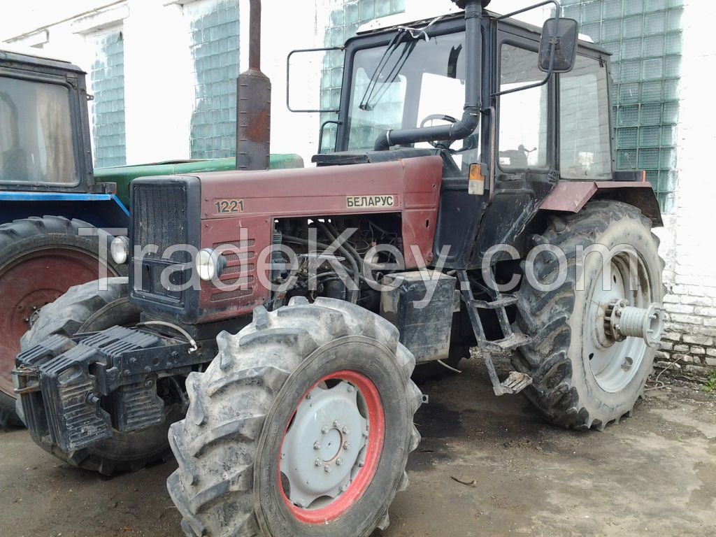 Used farm tractors MTZ-Belarus from 80 to 110 hp.