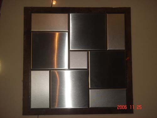 Stainless steel tiles