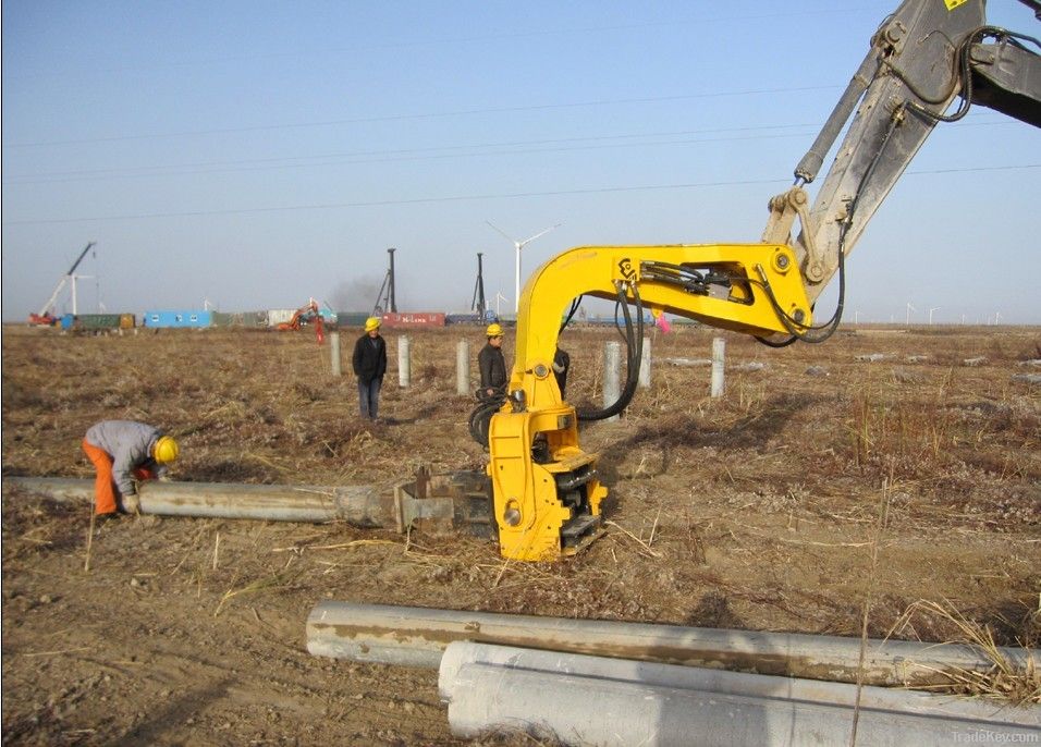 Hydraulic Vibratory Pile Hammer RP-300 (used with Excavator 25-32tons)