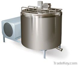 Milk cooling tank