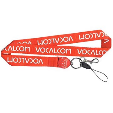 PVC patch lanyard