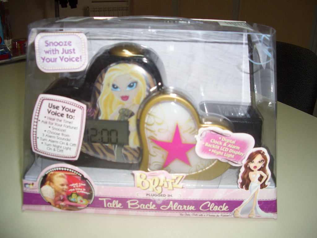 Bratz Talk Clock Alarm