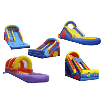 inflatable slide