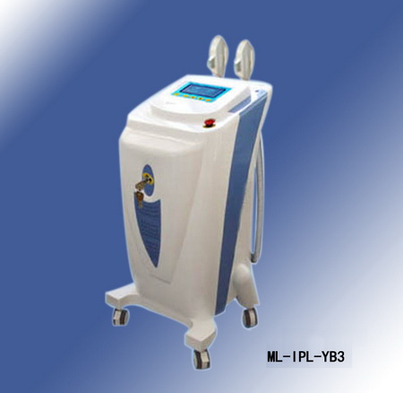 Floor IPL with Two Handlepieces