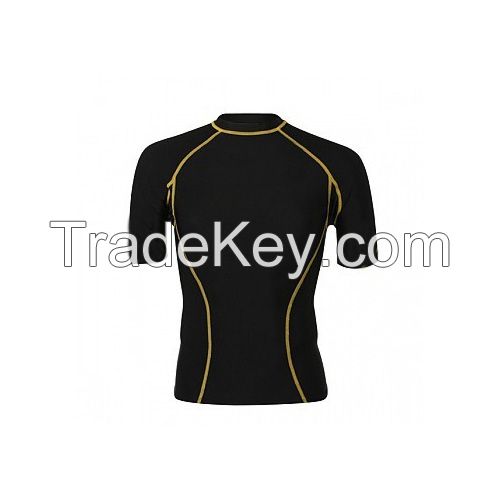 mens compression white full sleeve shirt