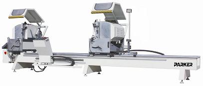 Aluminium digital display double head cutting machine