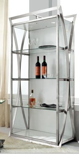 Stainless Steel Bookcase