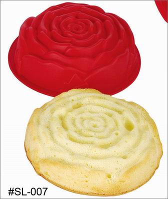 Rose cake mould