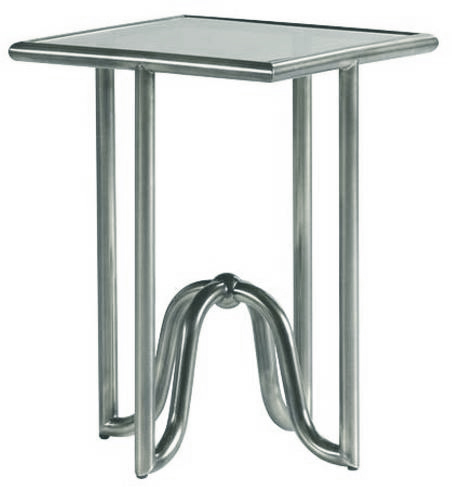 METAL SIDE TABLE