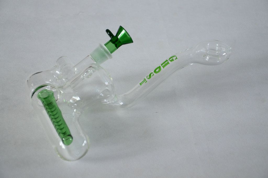 Glass Pipe Portable Glass Smoking Pipes (GB-030)