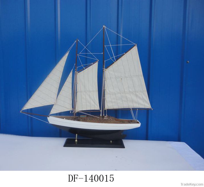 High Quality wooden sail boat model, merchant ship, Antique wooden ship